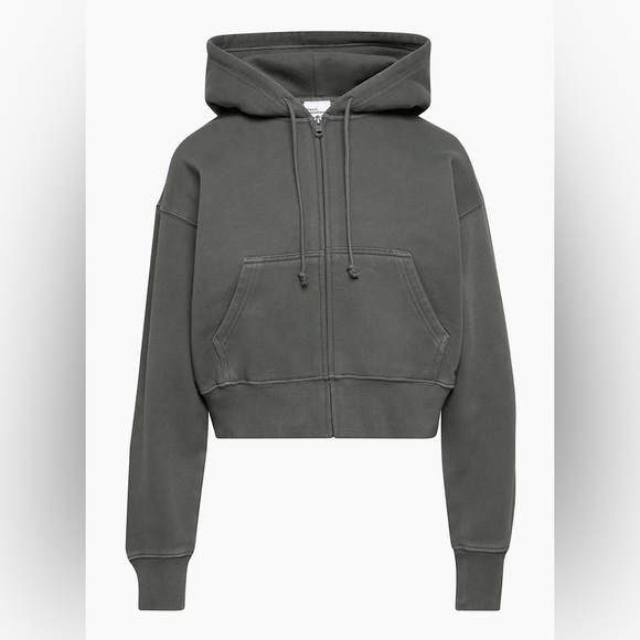 Aritzia Tops - TNA Cozy Fleece Boyfriend Boxy Zip Hoodie